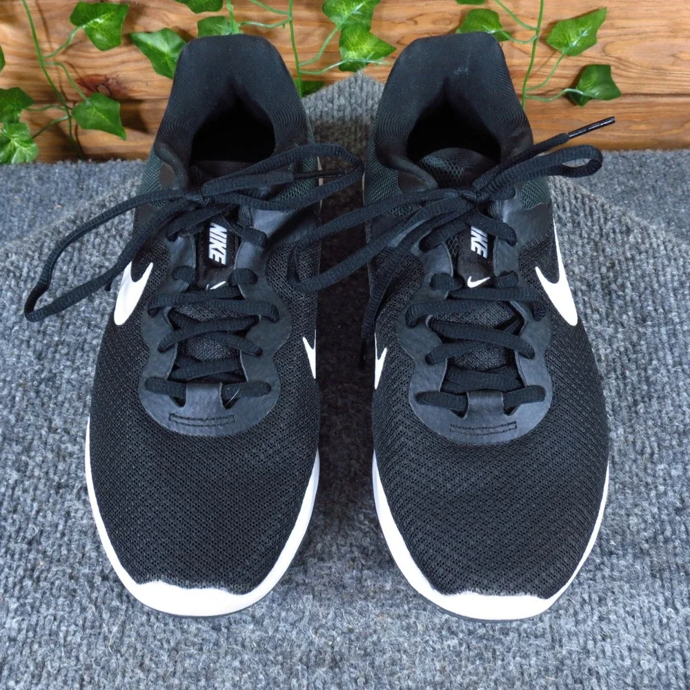 Nike Revolution 6 Next Nature Women Running Shoe 6.5 Athletic Black White Mesh